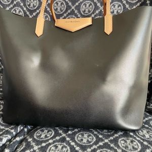 Givenchy Black Leather Tote Bag